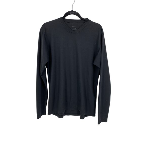 Marmot Base Layer Long Sleeve Top Mens Size Large Black - Picture 1 of 5